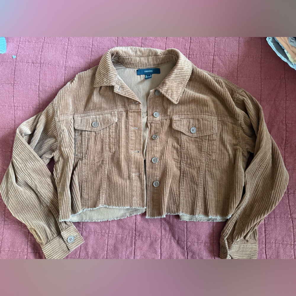 Forever 21 Brown Corduroy Jacket